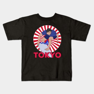 Surfing tokyo Kids T-Shirt